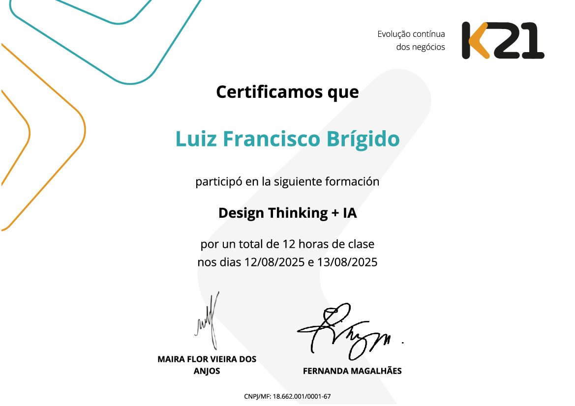 Certificado K21
